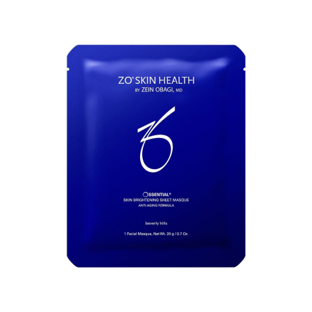 ZO SKIN HEALTH Маска для выравнивания цвета кожи | OSSENTIAL SKIN BRIGHTENING SHEET MASQUE