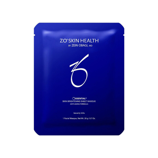ZO SKIN HEALTH Маска для выравнивания цвета кожи | OSSENTIAL SKIN BRIGHTENING SHEET MASQUE