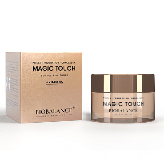 Праймер/тональное средство 30 мл  BIOBALANCE MAGIC TOUCH PRIMER + VITAMIN C