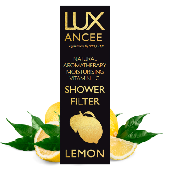 LUXANCEE Витаминизированный лечебный фильтр для душа| LEMON