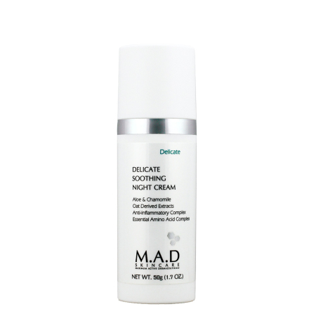 M.A.D Skincare Успокаивающий ночной крем для ухода за чувствительной кожей | DELICATE SOOTHING NIGHT CREAM 50ml