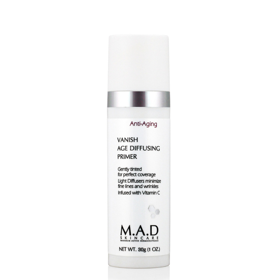 M.A.D Skincare Антивозрастной светорассеивающий крем-праймер под макияж | VANISH AGE DIFFUSING PRIMER 30 ml