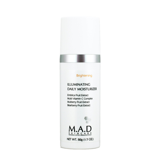 M.A.D Skincare Дневной увлажняющий крем с эффектом выравнивания тона кожи | ILLUMINATING DAILY MOISTURIZER 50ml