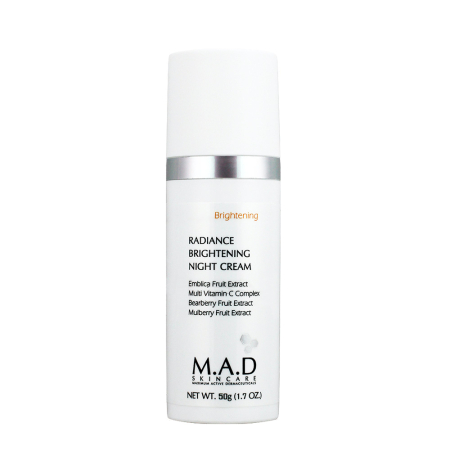 M.A.D Skincare Ночной восстанавливающий крем выравнивающий тон кожи | RADIANCE BRIGHTENING NIGHT CREAM 50ml