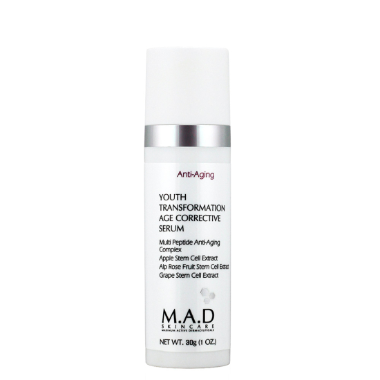 M.A.D Skincare Корректирующая сыворотка для ухода за кожей с омолаживающим эффектом | YOUTH TRANSFORMATION AGE CORRECTIVE SERUM