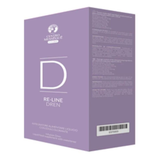 T-SHOCK Травяные коктейли для красоты и здоровья |RE-LINE DRAINING 12 X 15ML 