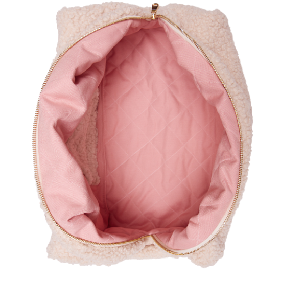 THE FORM COSMETIC BAG CHAMPAGNE PINK | Косметичка большая + маленькая + пыльник