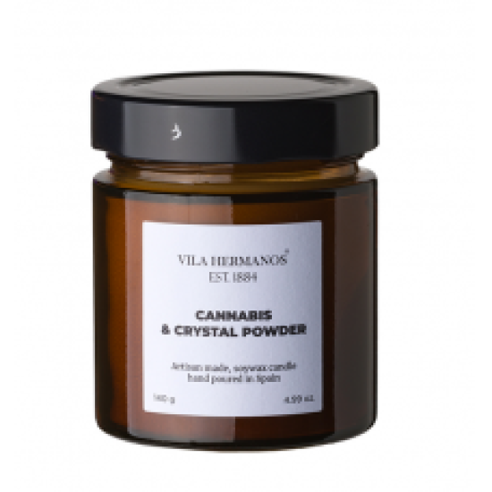 Apothecary свеча cannabis and cristal powder 120г